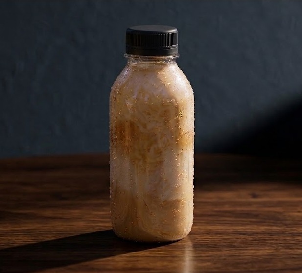 Branded bottles of Treehouse Vietnamese coffee